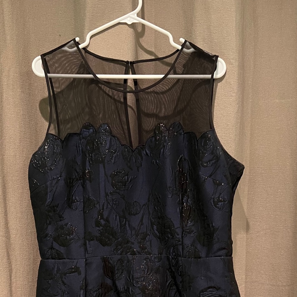 Navy Skater dress